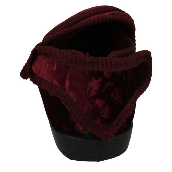 Jo & Joe Ladies Jo & Joe Adustable Hook And Loop Slippers Gladys