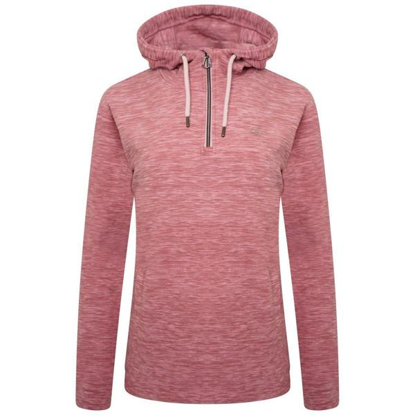 Dare 2B Womens/Ladies Obsessed Half Zip Fleece Top - Powder Pink - 