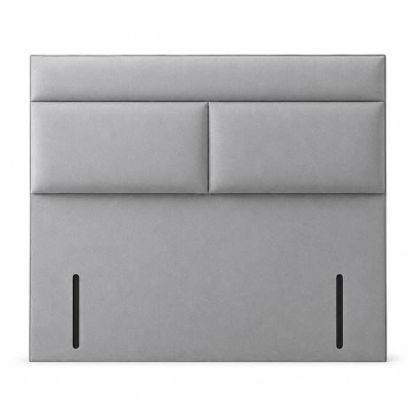 Great British Beds Carolyn Headboard - Silver Plush