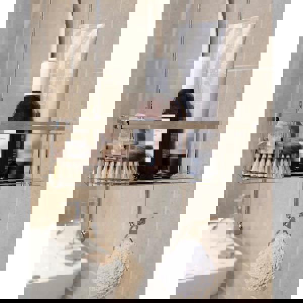 Smedbo Polished Chrome Hanging Double Shower Basket