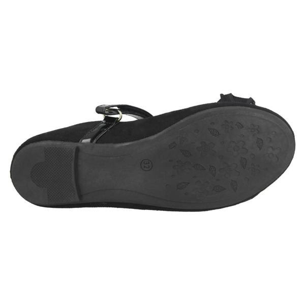 Spot On Girls Spot On Frill Trim Ballerinas H2448