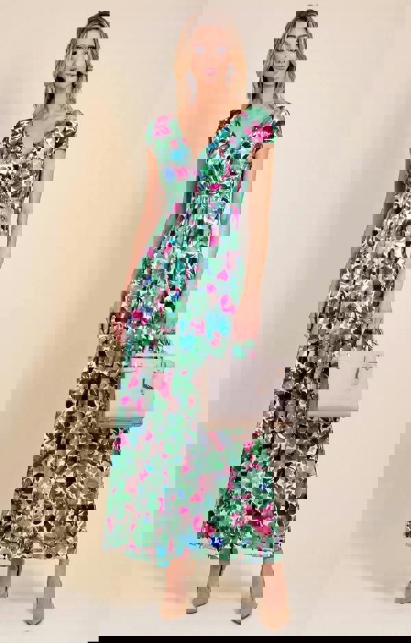 Alie Street London Sophia Maxi Dress - Paradise Green