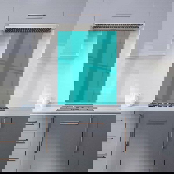 Warren Reed - Designer Teal Blue Kitchen Splashback