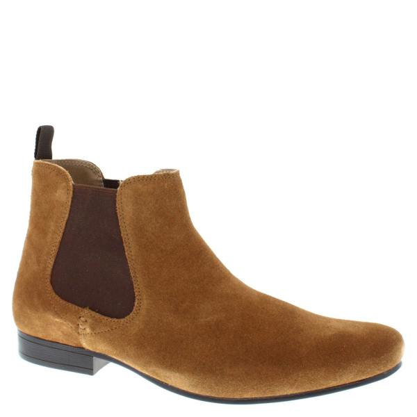 Thomas Crick Red Tape Crick Stanway Suede Pointed Leather Mens Ankle Chelsea Boots