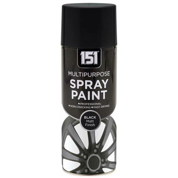 151 Black Matt Spray Paint 400ml