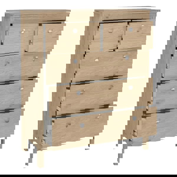 Furniture To Go Madrid Chest 3+2 Drawers in Jackson Hickory Oak