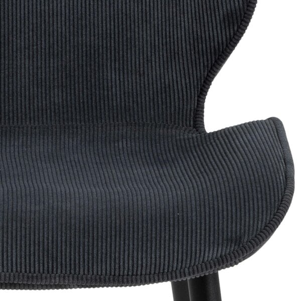 Wyld Haus Set of 4 Larkwood Anthracite Dining Chairs
