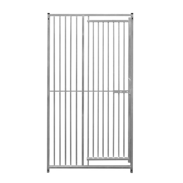 Monstershop 1m Dog Run Panel With Door – 5cm Bar Spacing