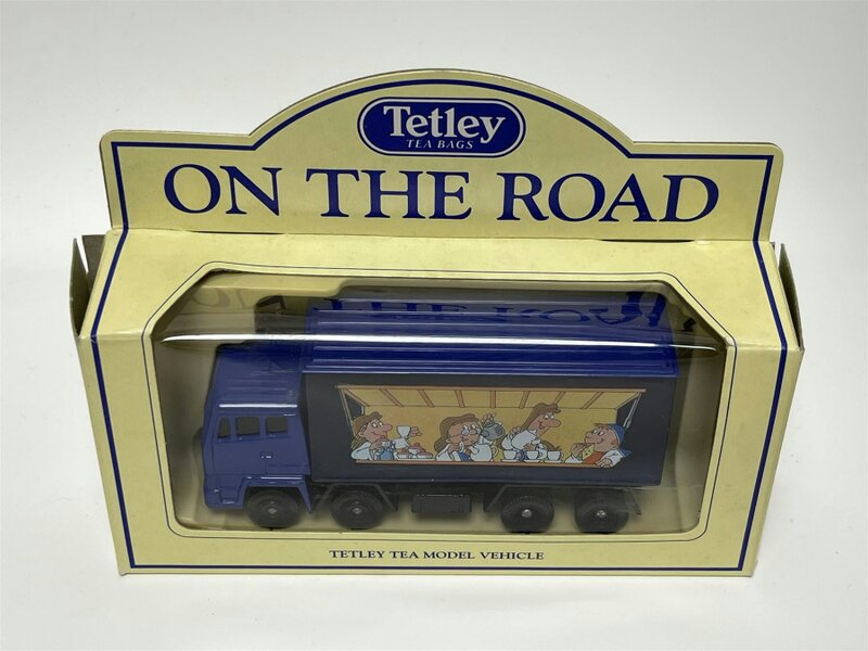 MCSlots Tetley Tea Bags Model Vehicle Delivery Truck 1992 Days Gone Lledo TTDT01D B2