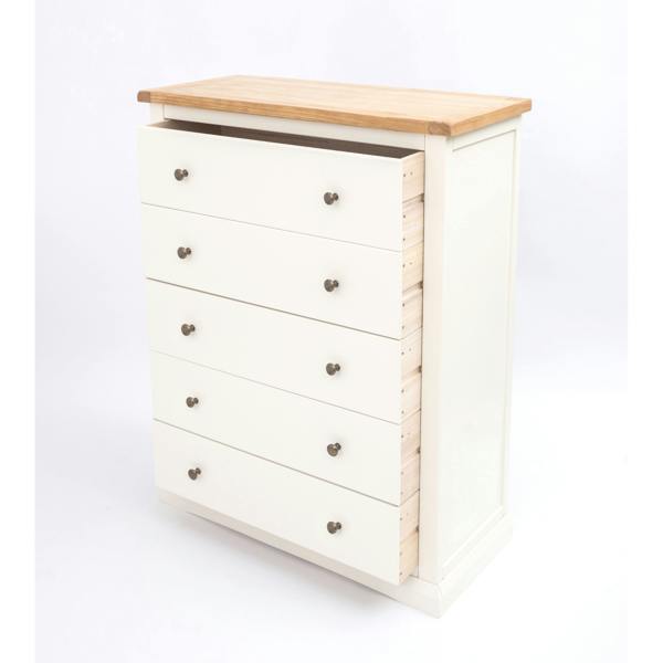 Cabinet Bits Castelli 5 Drawer Chest of Drawers Brass Knob