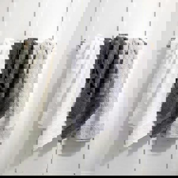 Soak&Sleep White Egyptian Cotton Hand Towel