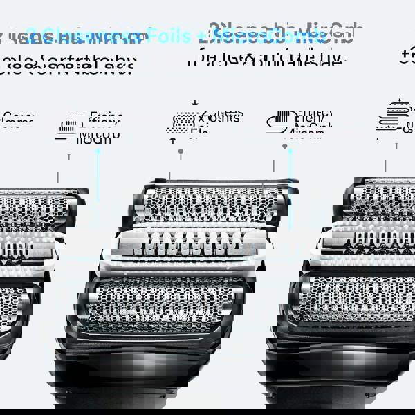 Braun Series Shavers Series 3+ 3040S Blue Electric Shaver - Additional 2