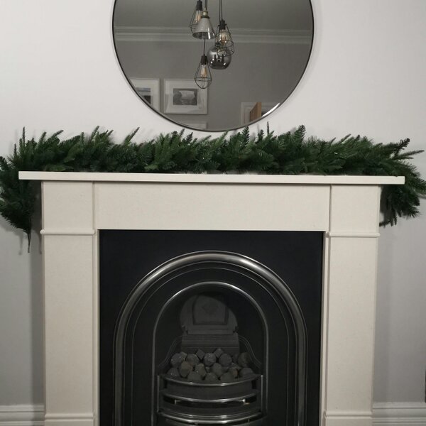 Samuel Alexander Premier 1.8M Festive Norfolk Pine Christmas Garland PE/PVC Tips