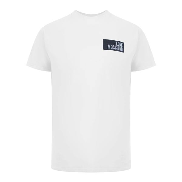 Moschino Love Moschino Box Logo White T-Shirt