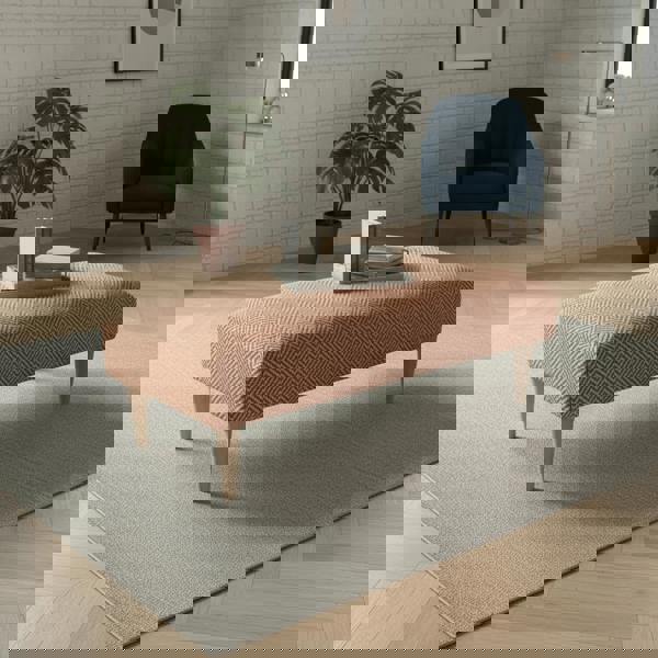 Chic Decorative Seating Ottoman Bench – Stylish Non - Storage Footstool for Master Bedrooms - ISTOOLS