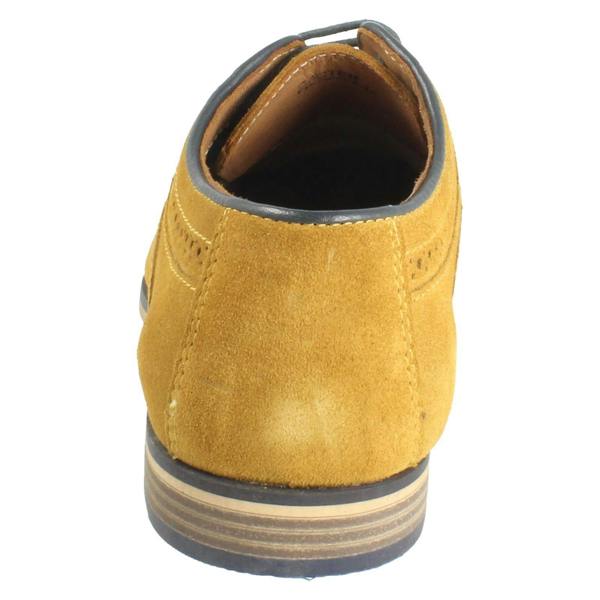 Front Mens Front Suede Leather Lace Up Smart Shoes Carter FR740