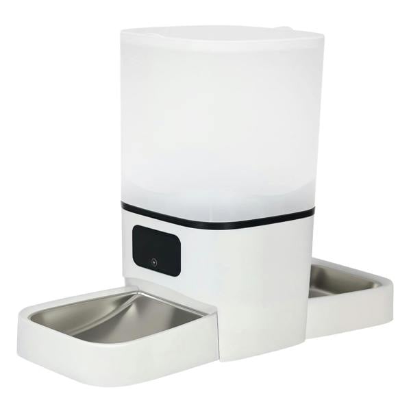 Skylos Dog Feeder Food Automatic Dispenser 6L Dual Bowl APP Timer Portal Contol