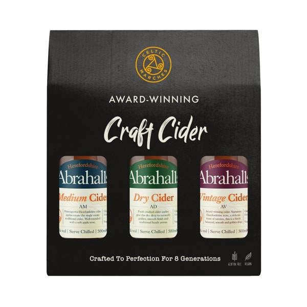 Celtic Marches Abrahalls Cider 6 x 3 Gift Packs