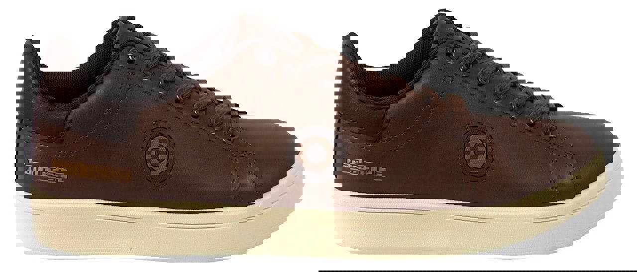 Lambretta Pinball 2 Mens Casual Smart Lace Up Memory Foam Trainers