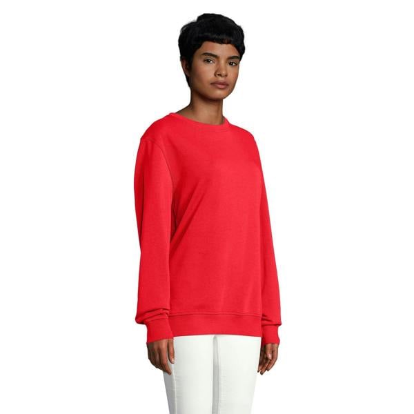 SOLS Unisex Adult Comet Organic Sweatshirt - Red