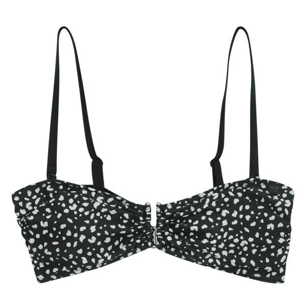 Regatta Womens Aceana III Polka Dot Bikini Top - Black/White