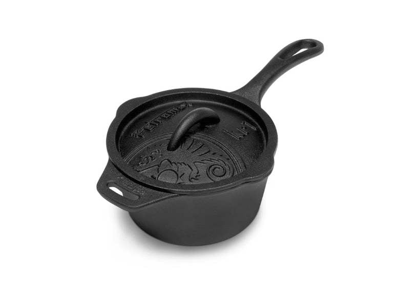 Petromax Cast Iron Saucepan with Lid