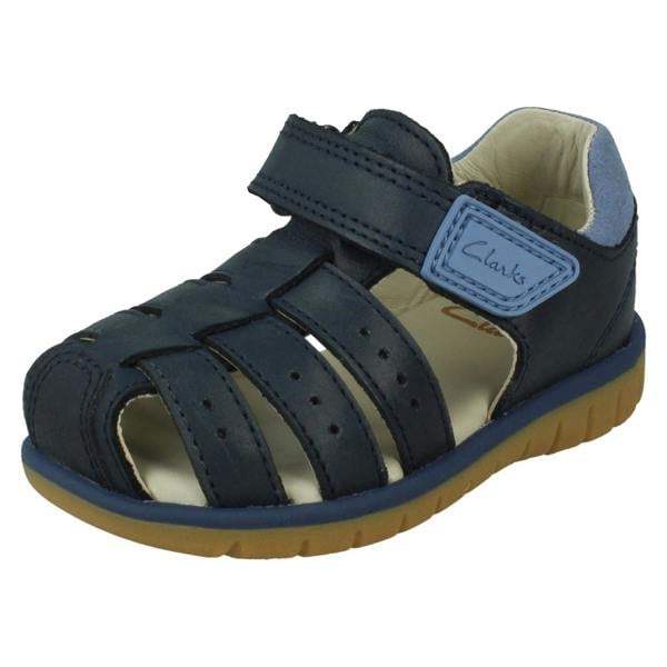 Clarks Boys Clarks Hook & Loop Strap Fisherman Sandals Roam Bay