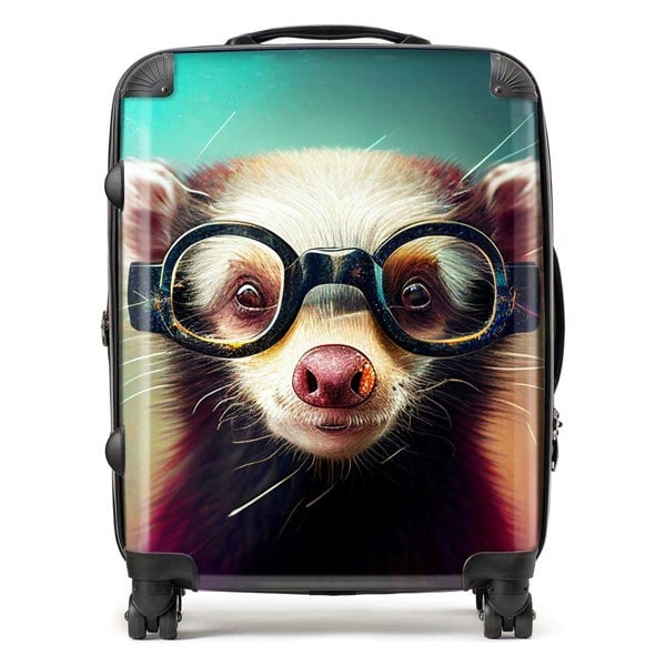 Warren Reed Ferret Splashart Suitcase