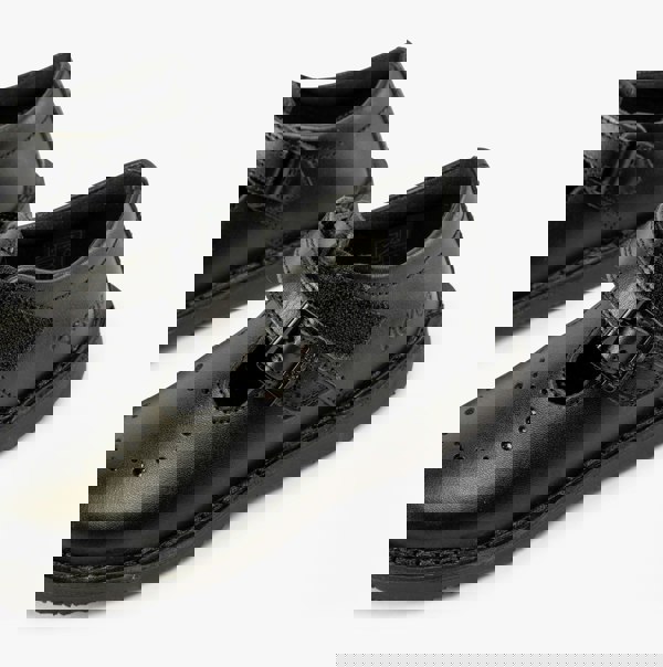 Kickers 117236 KOPI HEART T BAR Infant Girls School Shoes Black