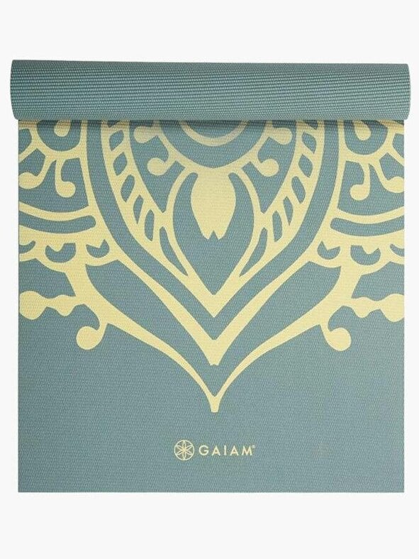 Gaiam Iceberg Sundial Layers Yoga Mat 5mm