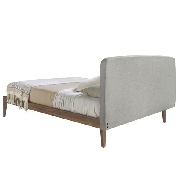Angel Cerdá Grey Fabric Tufted Bed 7177