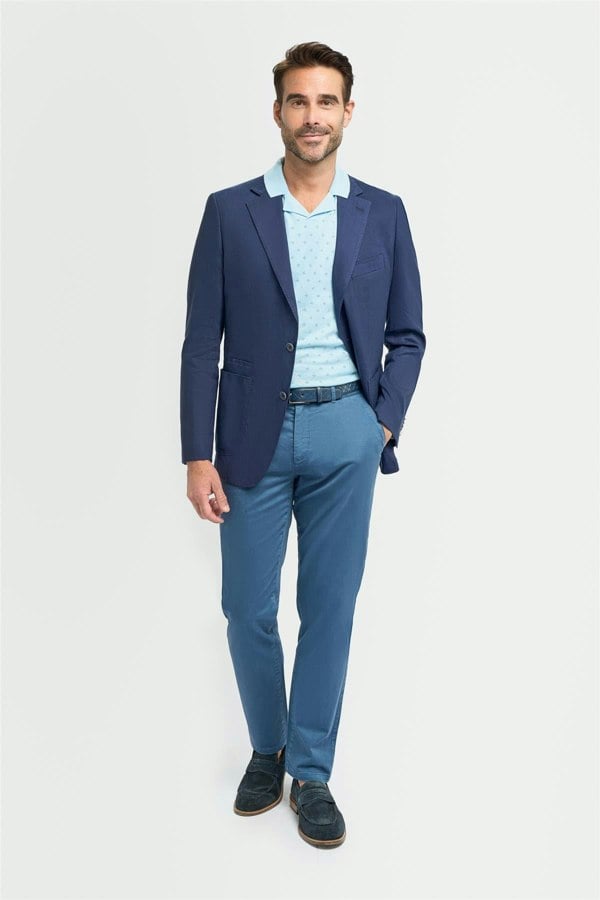 House of Cavani Luca Navy Blazer