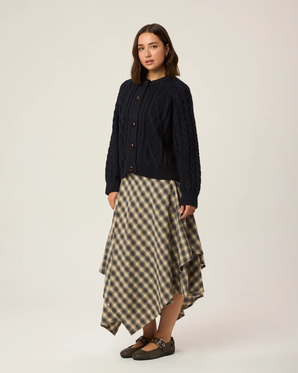 Peregrine  Beckett Cable Knit Cardigan
