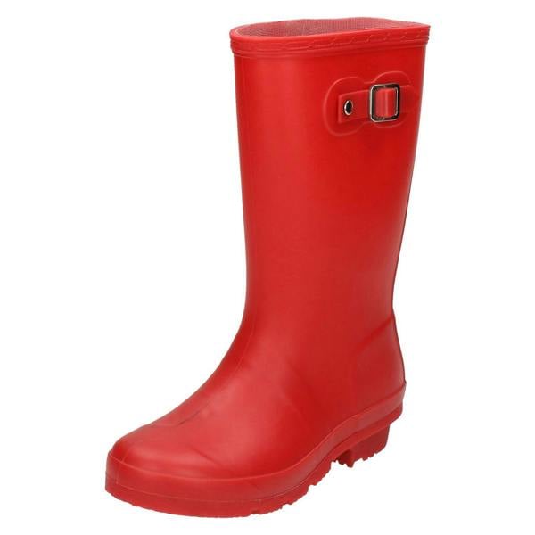 Spot On Childrens Spot On Buckle Detail Wellington Boots