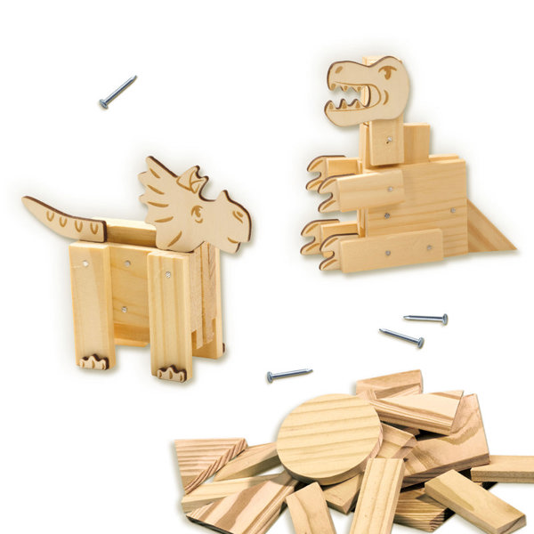  SES Creative Woodwork set - Dinosaurs
