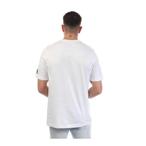 Adidas Mens Blank T-Shirt - White - 