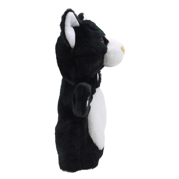 The Puppet Company Cat (Black and White) - ECO Puppet Buddies - Animals