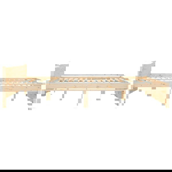Berkfield Bed Frame Solid Wood 180x200 cm Super King Size