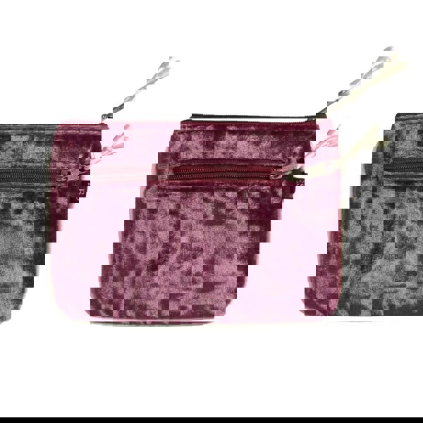 Earth Squared Highland Cow Soft Silk Velvet Ladies Coin Purse