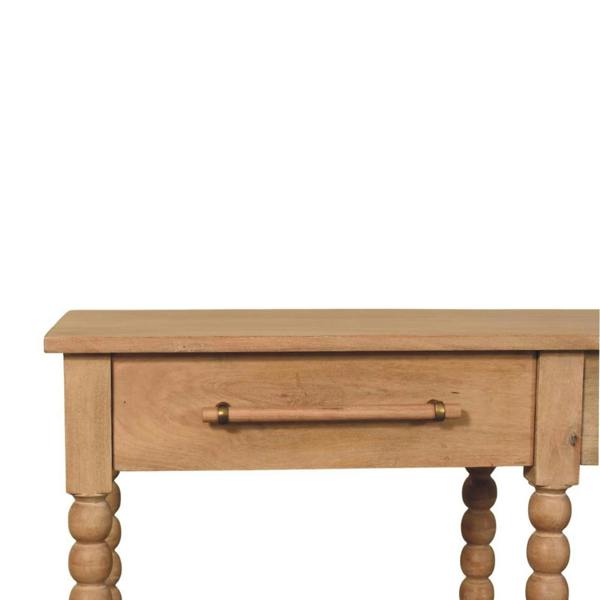Artisan Furniture Solid Wood Spindle Console Table