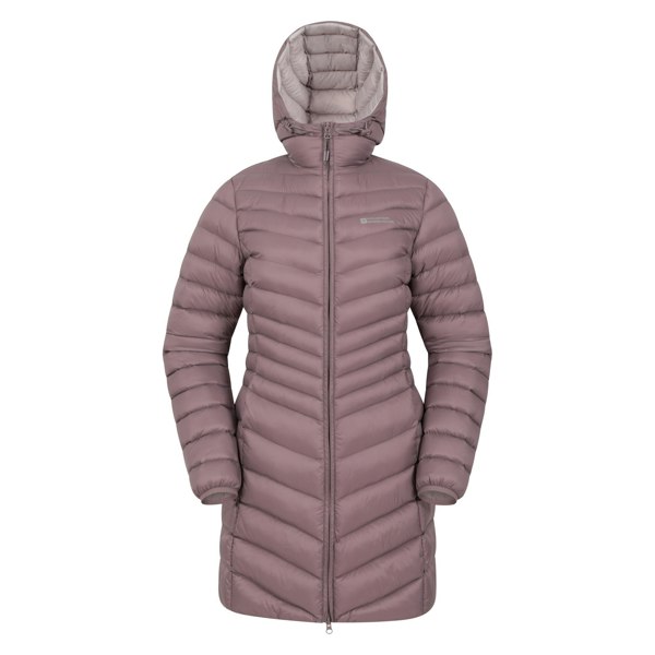 Mountain Warehouse Womens/Ladies Florence Long Padded Jacket - Rose