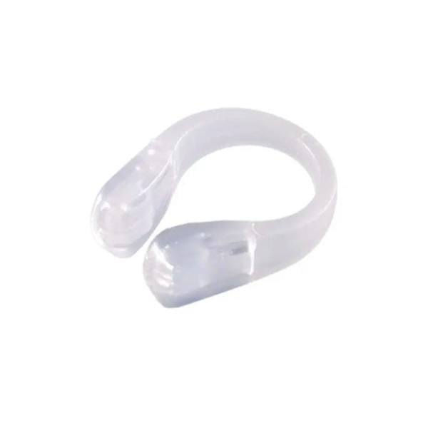 Fashy silicone nose clip with clear contoured mouth guard