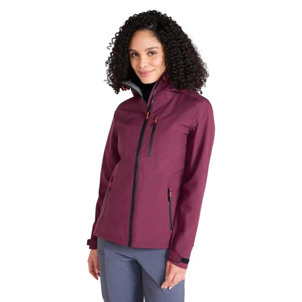 Mountain Warehouse Womens/Ladies Bachill 3 Layer Waterproof Jacket - Berry - 