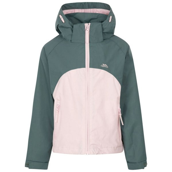 Trespass Girls Capture TP50 Waterproof Jacket - Spruce Green