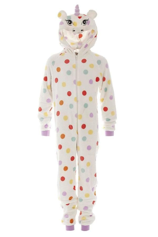 Camille Child Animal Print Soft Fleece Onesies