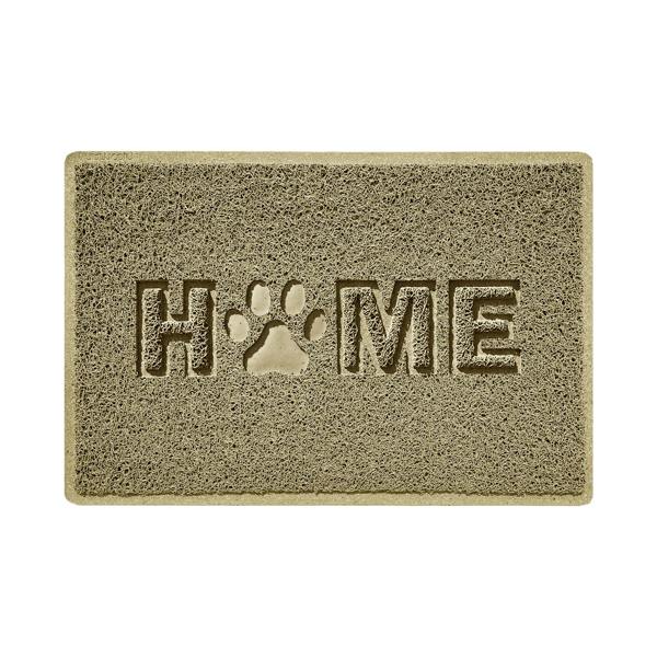 Nicoman Embossed Home Paw Spaghetti Indoor Doormat