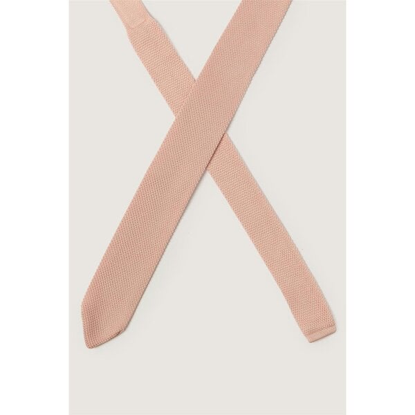 Antique Rogue Pink Knitted Tie