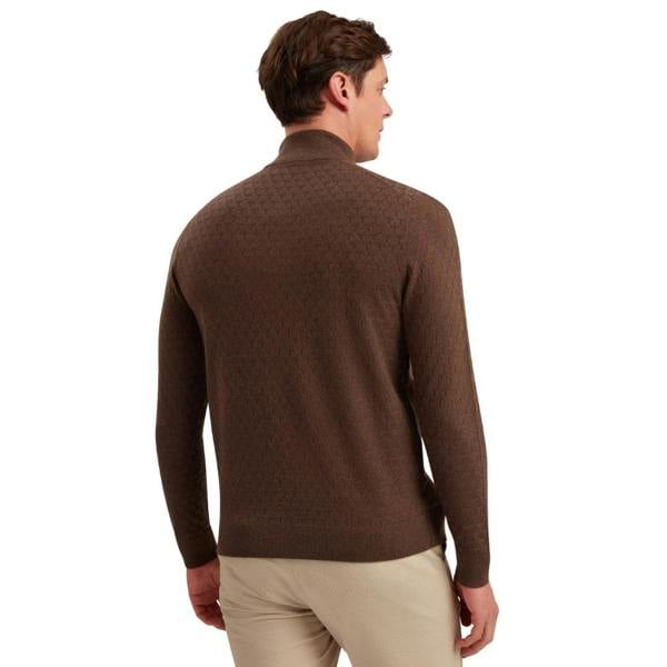 Ted Baker MMK KURNLE Ls T Stitch Knitted Half Zip 2