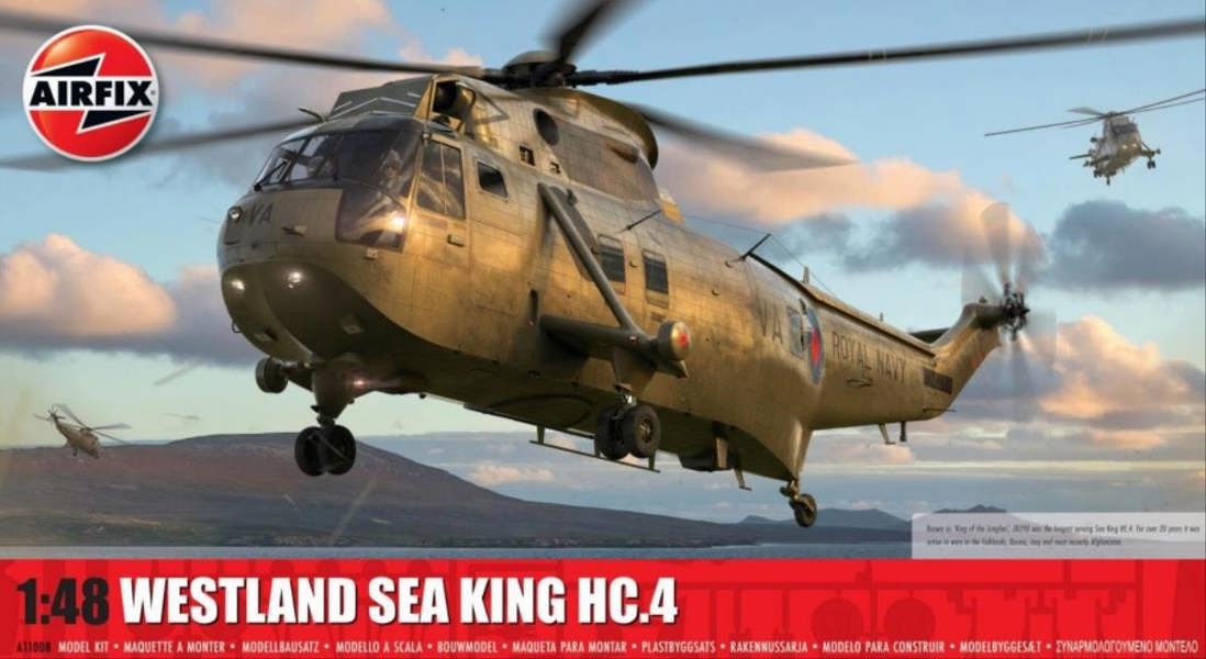 Airfix British Westland Sea King HC.4 (1:48 Scale)