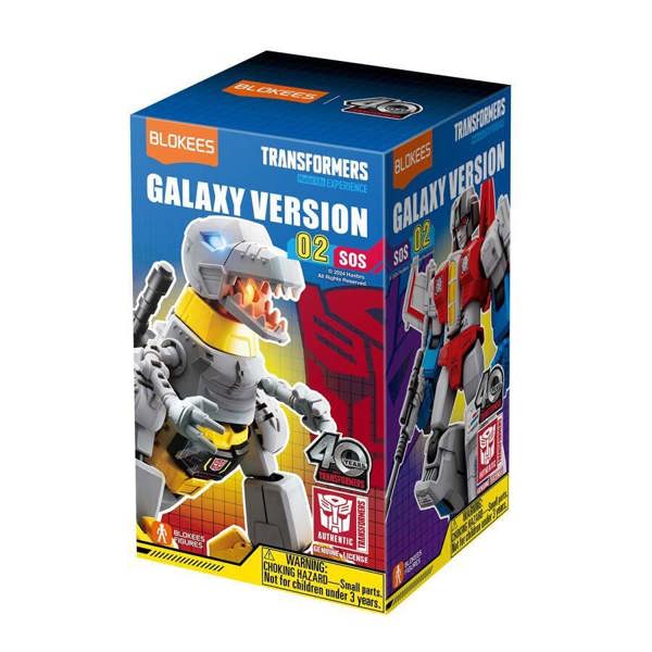 Transformers - Galaxy Version 02 SOS Figure Blind Box by Blokees (ONE random box supplied)